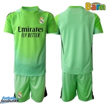 Real Madrid Keeper Bortedraktsett Barn 2025-26 Kortermet (+ Korte bukser)